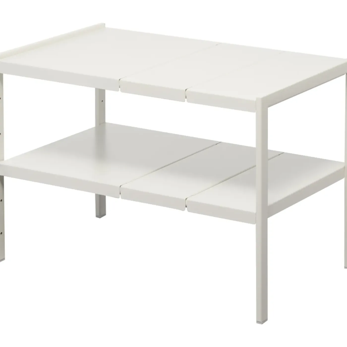 Yamazaki Tower Organizer Uitschuifbaar 2-laags - Wit