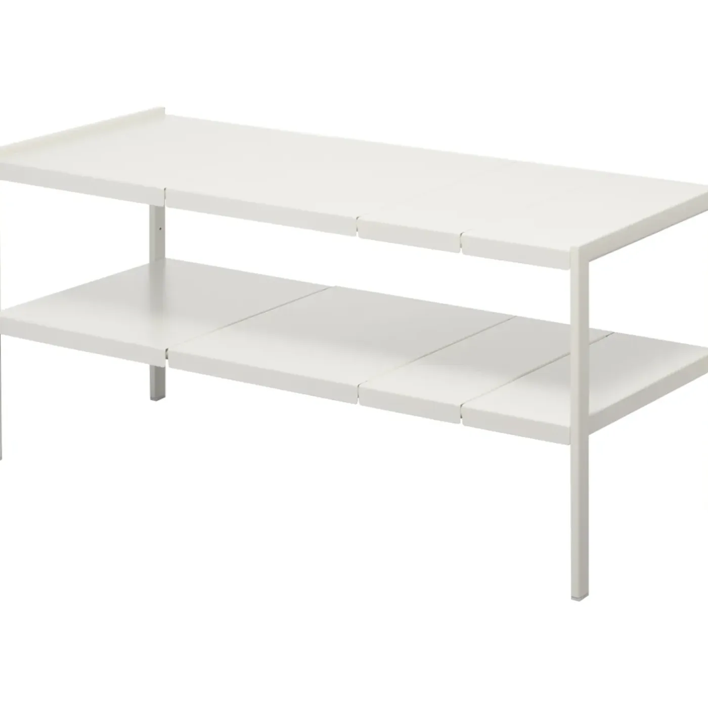 Yamazaki Tower Organizer Uitschuifbaar 2-laags - Wit