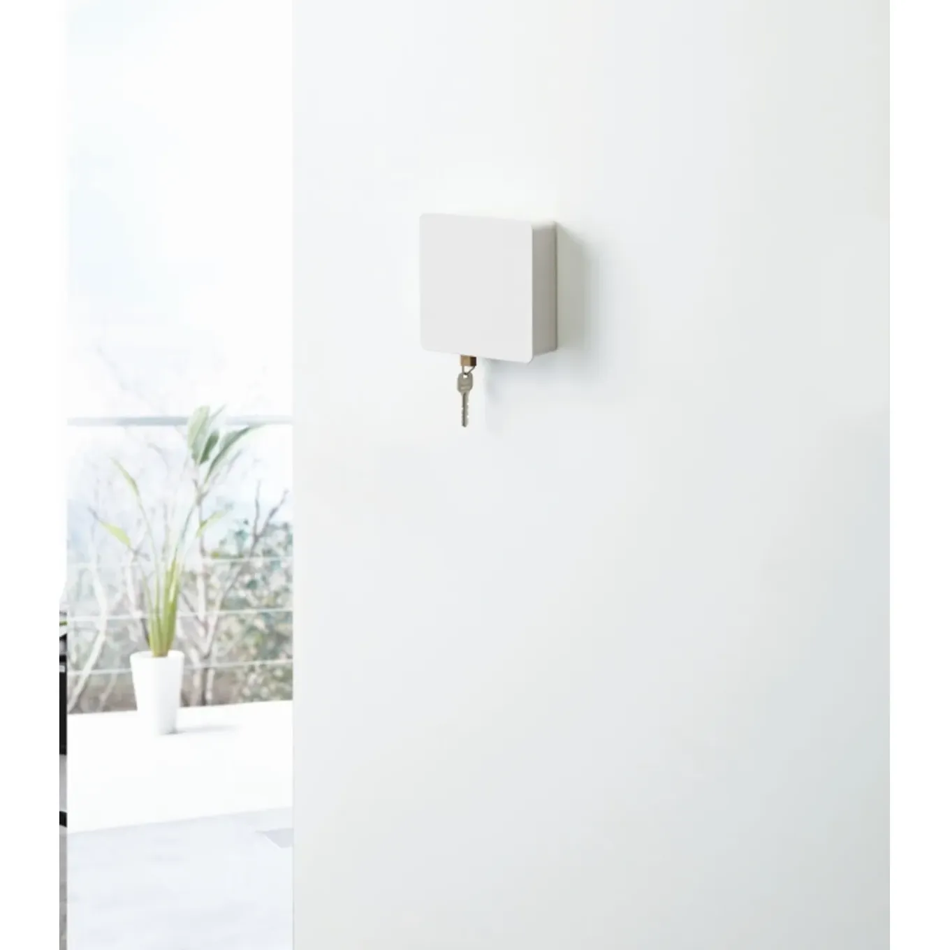 Yamazaki Tower Sleutelkastje Magnetisch - Wit