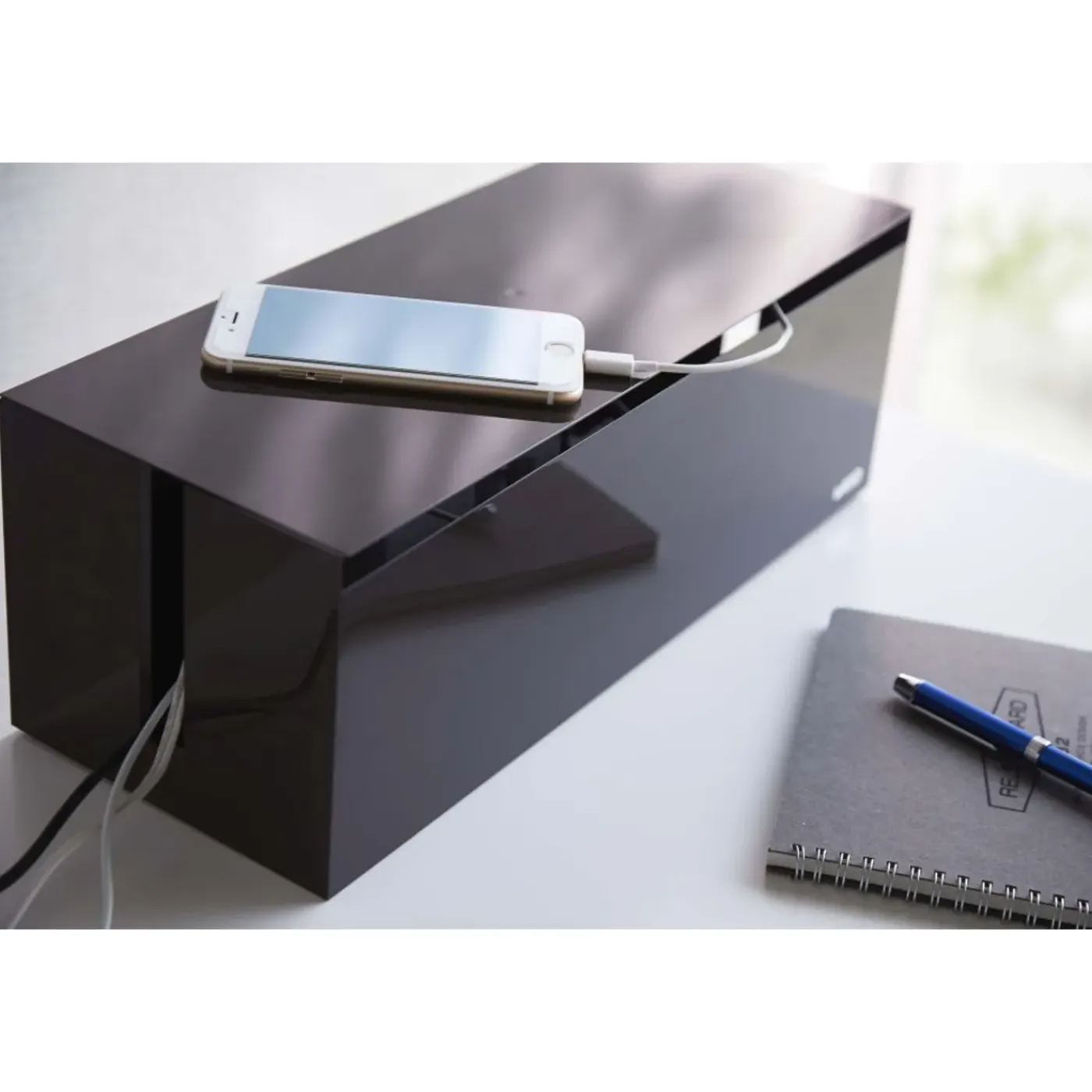 Yamazaki Web Kabelbox - Bruin/zwart