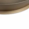 Ylumen Plafondplaat Diam. 30cm Met 3 Gaten Champagne