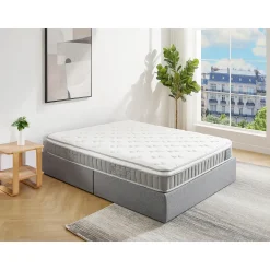 Ysmée Standaardmatras Vitogo Wit - L 190cm X B 140cm X H 21cm