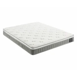 Ysmée Standaardmatras Vitogo Wit - L 190cm X B 140cm X H 21cm