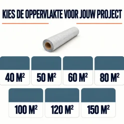 Zelfklevende Ondervloer Voor Dryback Plak Pvc 60 M²