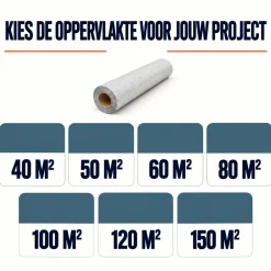 White Label Zelfklevende Ondervloer Voor Dryback Plak Pvc 40 M²