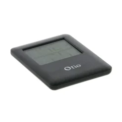 Zenitech Magnetische Hygrometerthermometer - Zwart