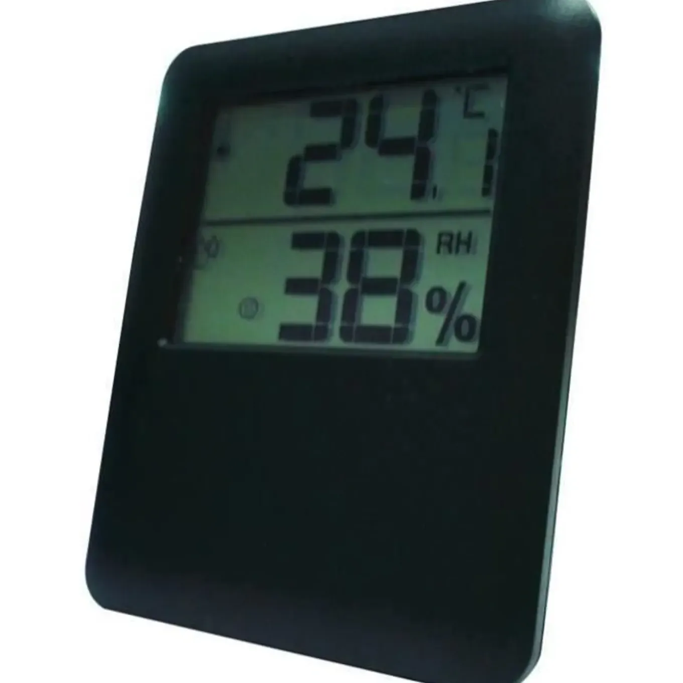 Zenitech Magnetische Hygrometerthermometer - Zwart
