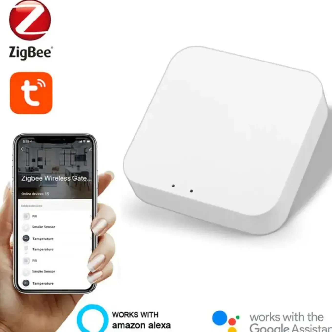Zigbee Gateway Voor Smart Home Systeem Met Ondersteuning Tot 100 Apparaten